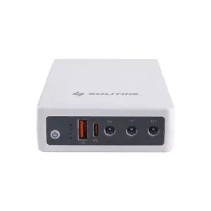 Solitine SOL-604 24W 10000mAh Lithium Premium Mini DC UPS with Adapter