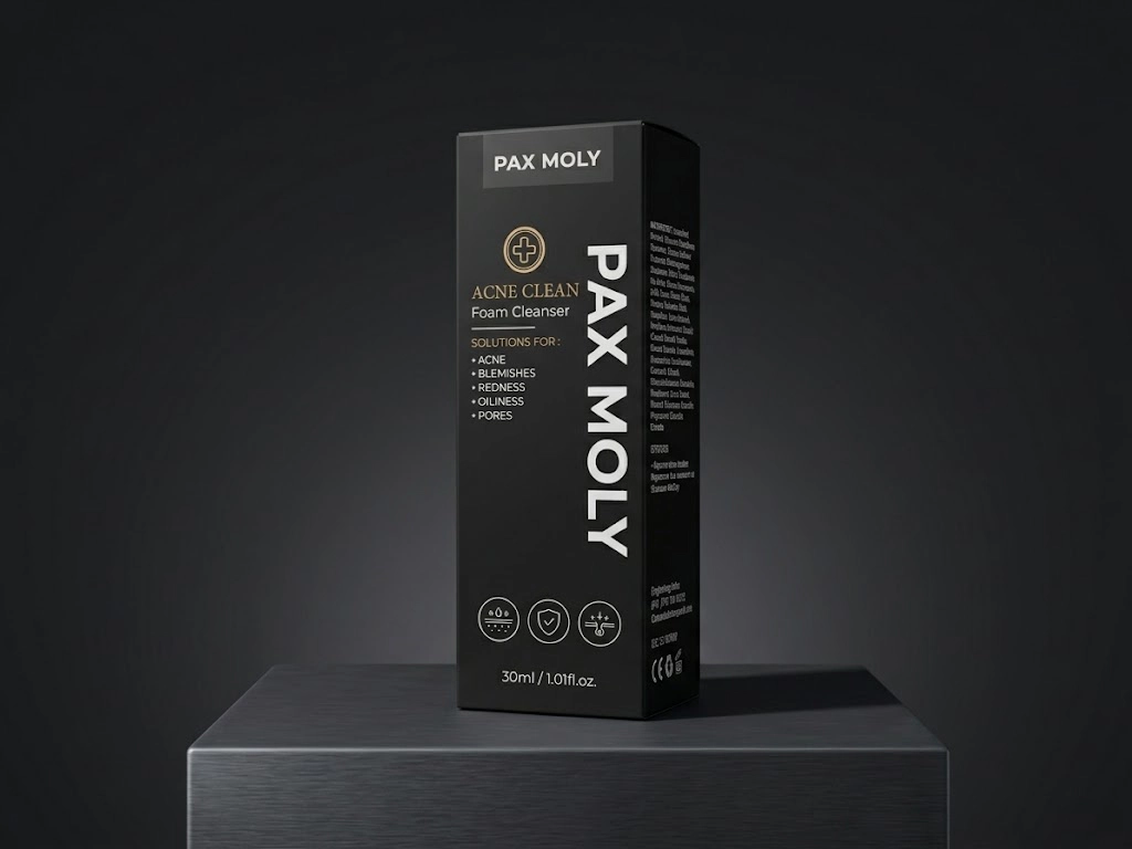 PAX MOLY Acne Clean Foam Cleanser