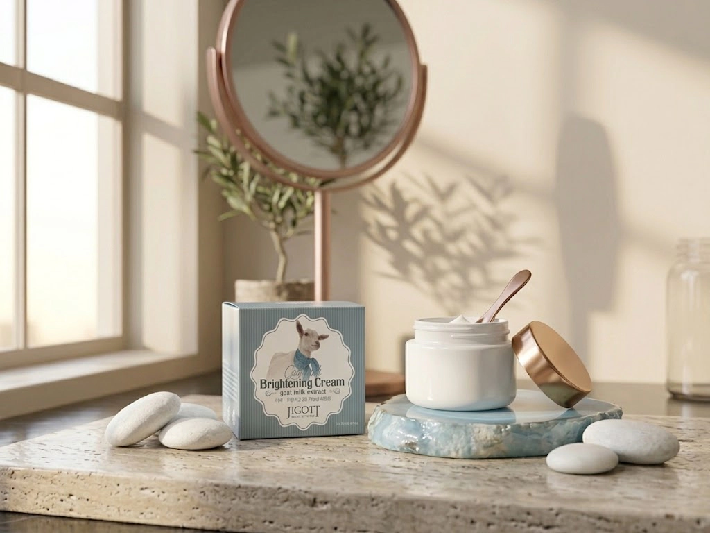 JIGOTT Goat Milk Brightening Cream (70ml) | TakeNow Store