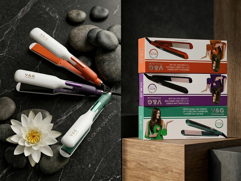 V&G Professional Hair Straightener (Model 8272S)