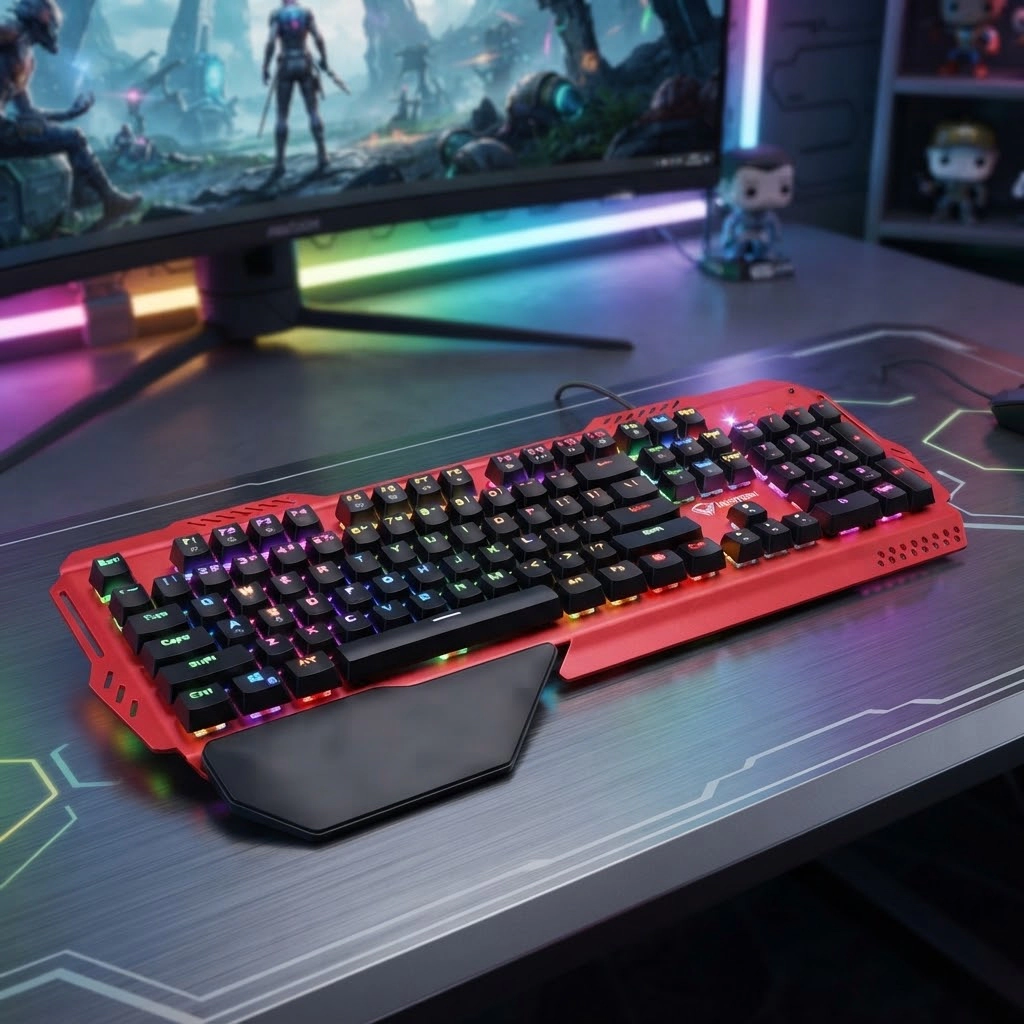 MeeTion MT-MK20 Wired RGB Mechanical Gaming Keyboard
